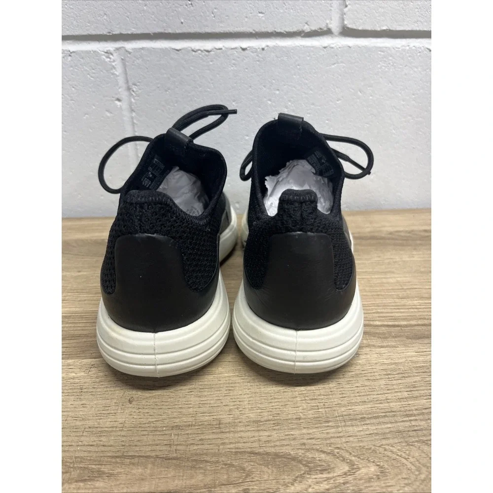 ECCO Soft 7 Runner Black Mesh & Leather Sneakers 38 Shoes Womens 7‎ / Men 5.5